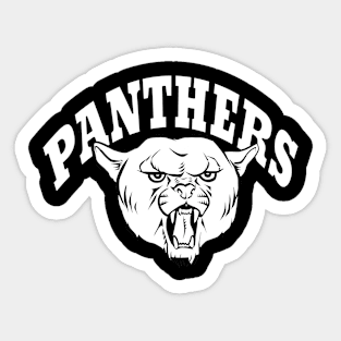 Panther Mascot Sticker